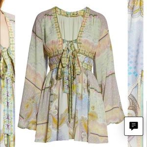 ALEXIS Tessie Long Sleeve Mini Dress Size M - Worn once for 1 hour!